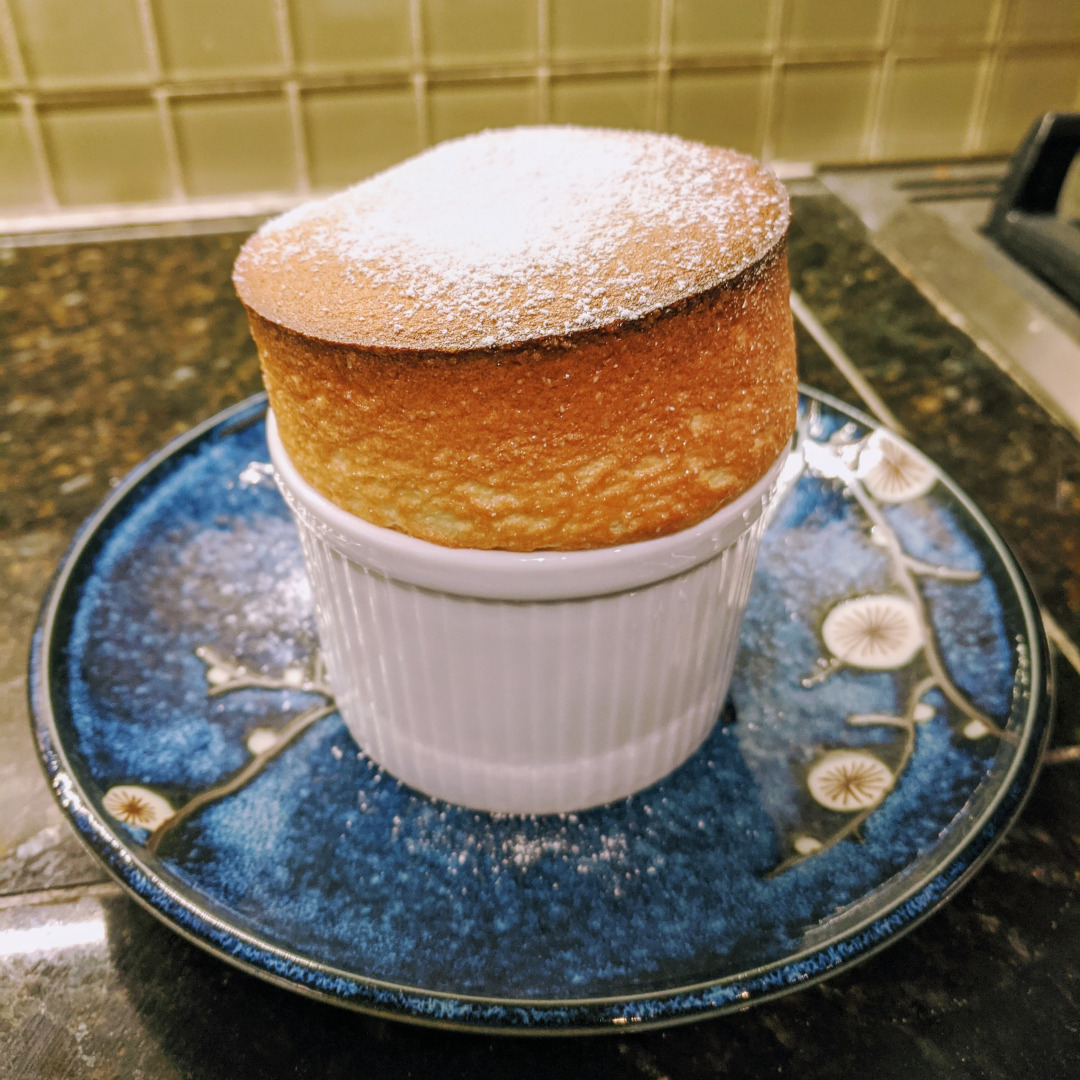 A personal size souffle